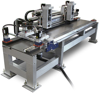 Feed-Through Parts Production Machine