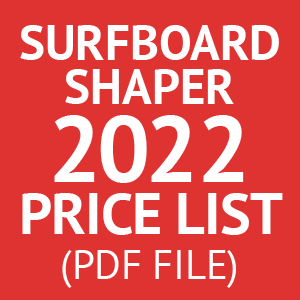 CNT Motion surfboard Shaper 2022 Price List button